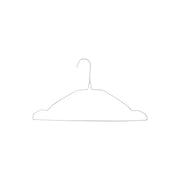 MK-43 - Wit - Metalen Kledinghangers met Inkeping 1.8mm dikte wit